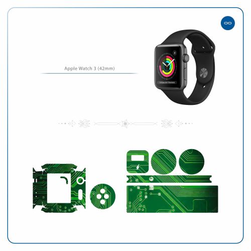 Apple_Watch 3 (42mm)_Green_Printed_Circuit_Board_2